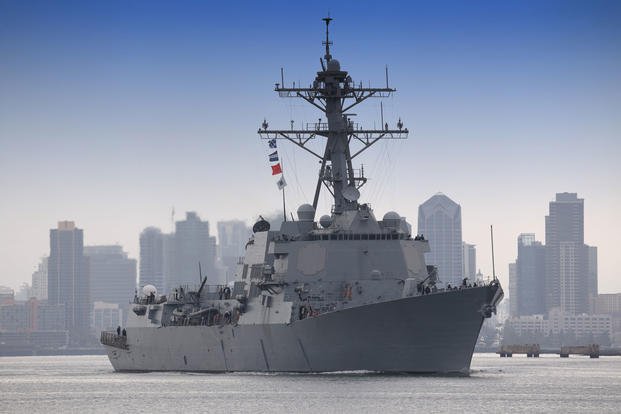 President Trump has ordered the Arleigh Burke-class guided-missile destroyers to the waters off the coast of Venezuela.