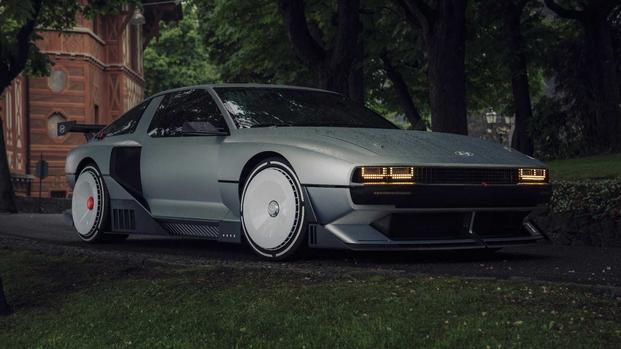 Hyundai N Vision 74 Concept front three-quarter