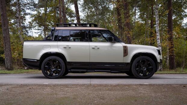 Heritage Customs Land Rover Defender 130 Pickup Conversion Exterior 1