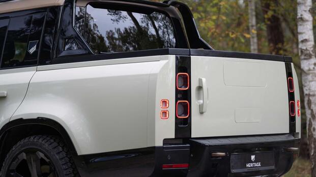 Heritage Customs Land Rover Defender 130 Pickup Conversion Exterior 7
