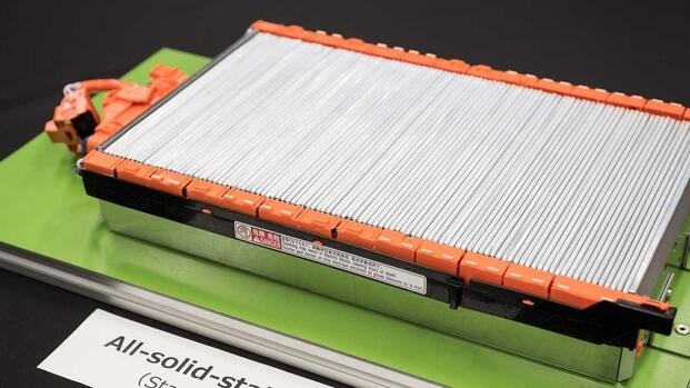 Toyota Solid-State Battery Prototype