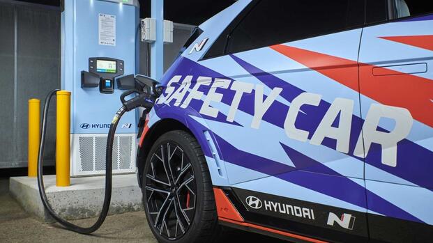 Hyundai N Electric Vehicle Rapid Charging Stations Sydney Australia 06