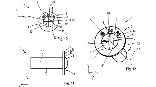BMW Roundel Fastener (4)
