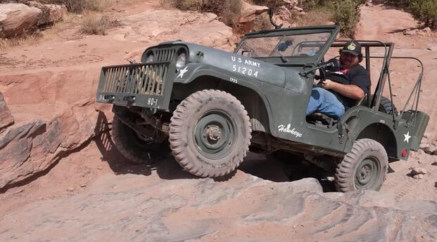 1953 Jeep Off-Roading