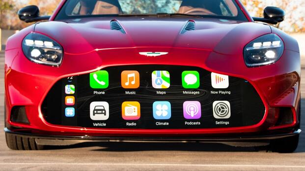 Aston Martin Vanquish CarPlay Feature