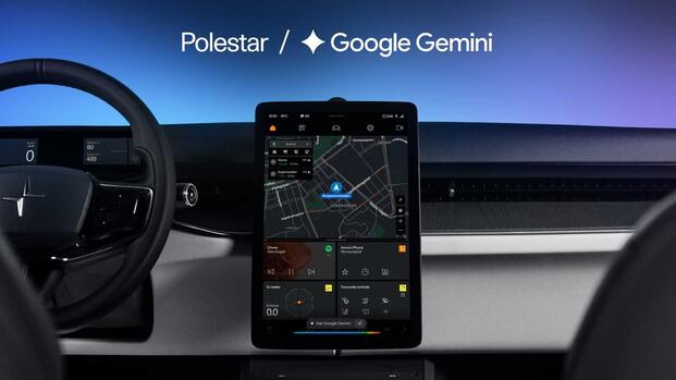 Polestar Google Gemini Infotainment system