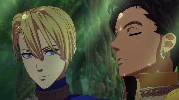 Dimitri and Claude in Fire Emblem Three Houses (2019)