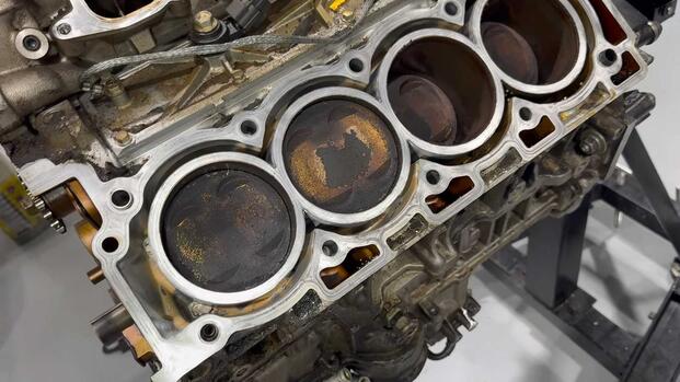 volvo engine teardown 2