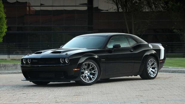 2023 Dodge Challenger Black Ghost Front Angle