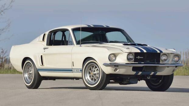 1967 Shelby GT500 Super Snake front, three-quarter