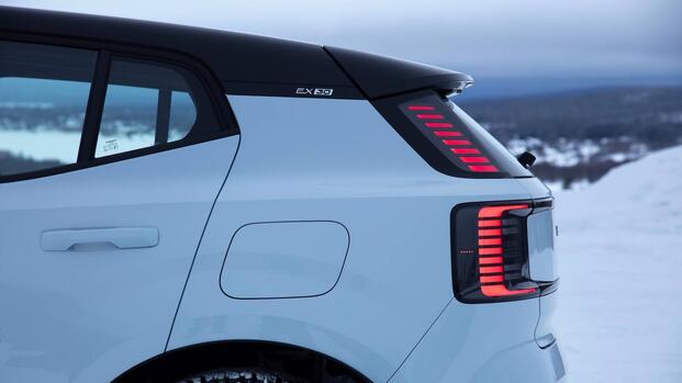 2025 Volvo EX30 C-Pillar Detail