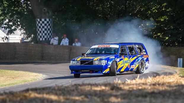 Vovlo Turbo Wagon drift car at 2025 Goodwood Festival of Speed (2)