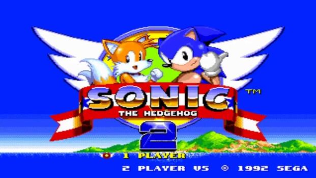 Sonic The Hedgehog 2 Title Screen (1)
