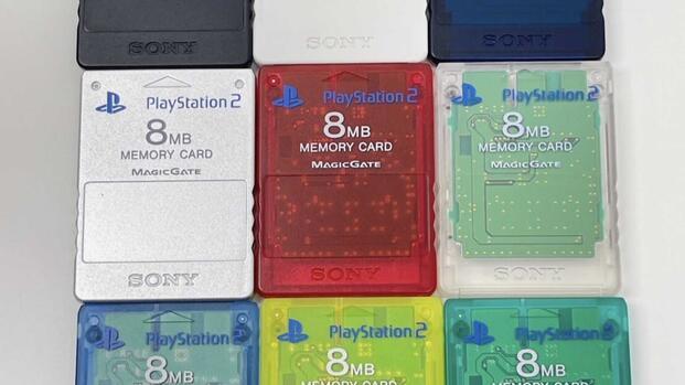 PS2 Memory Cards