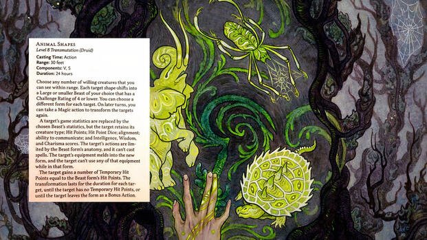 Wild Shapes card from Magic the Gathering