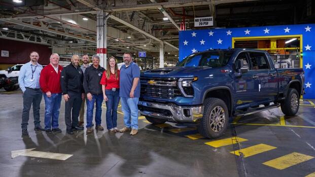2026 Chevrolet Silverado HD 16 millionth truck