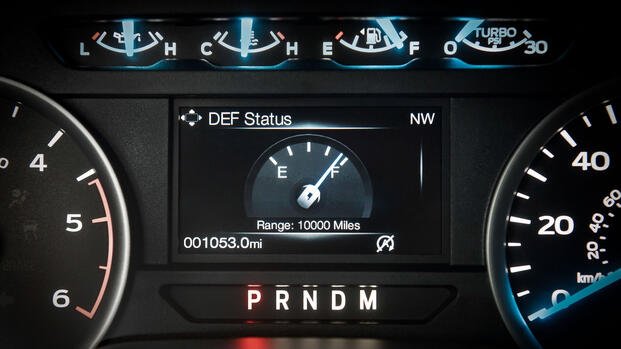2018 Ford F-150 Power Stroke Diesel. Fuel Gauge-1