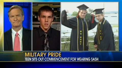 School Bans Army Sash from Graduation