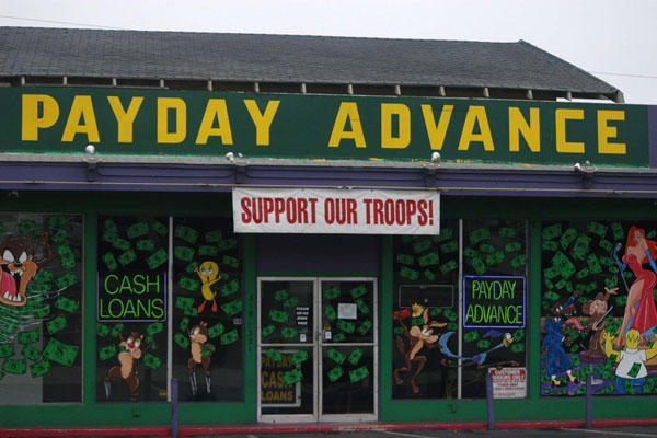 Congress is again working to crack down on payday lenders who target servicemembers with high interest rates. Marine Corps photo
