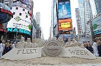 Navy Fleet Week in Times Square