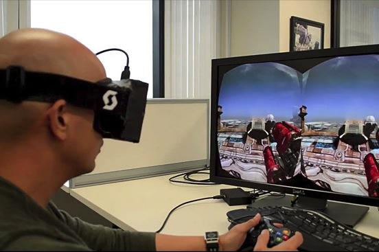 virtual reality glasses games