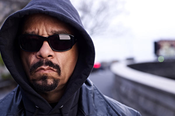 Ice-T closeup.