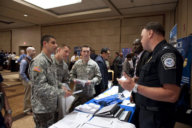 job fair with homeland security