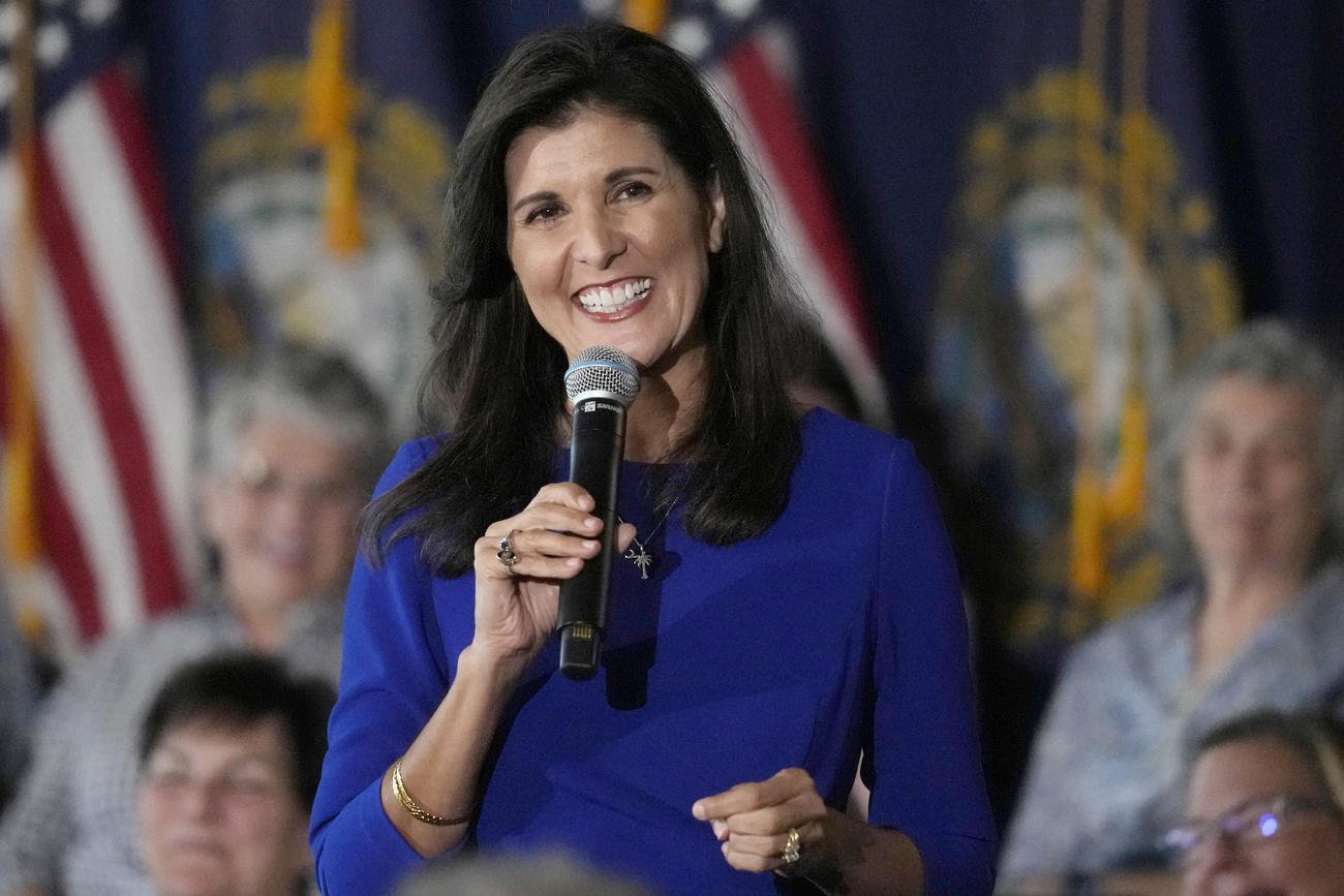 Nikki Haley S Husband To Deploy With Nationwide Guard To Africa As She   ApNewsroom Election 2024 Haley 72073 