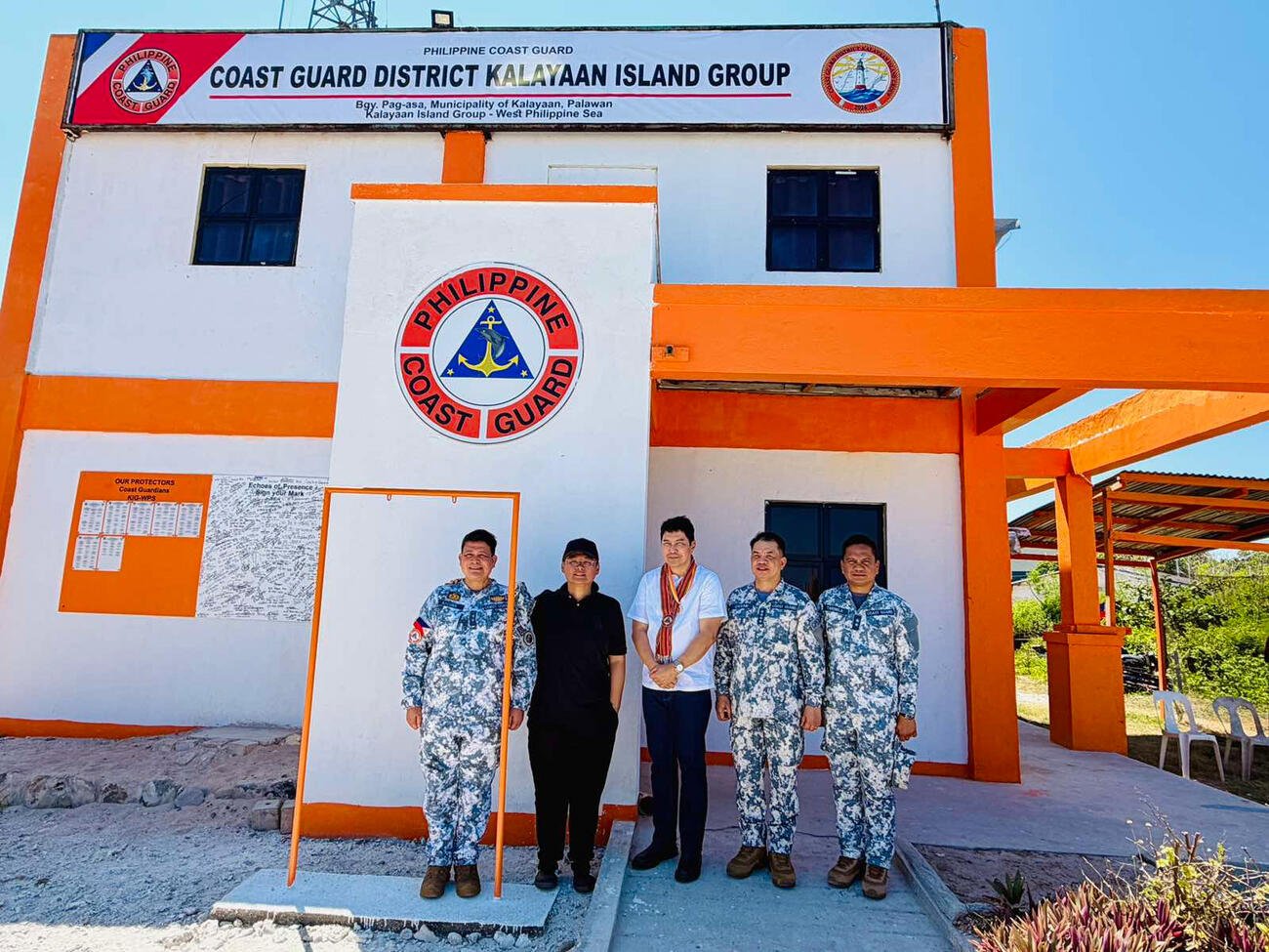 Philippines Opens Key Coast Guard Base in the Disputed South China Sea