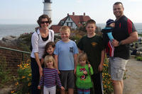 Maj. Patrick Vankirk and his family. (Courtesy of Patrick Vankirk)