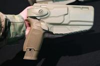 The U.S. Army has selected Atlantic Diving Supply Inc., to supply the base-model holsters, made by Safariland Group, for the service’s new Modular Handgun System. (Matthew Cox/Military.com)
