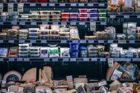 Grocery store stock photo