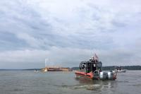 The U.S. Coast Guard coordinated a mass rescue operation on the Potomac River near Washington, D.C., June 18, 2019, bringing together agencies from across the metropolitan area.(Patricia Kime/Military.com)