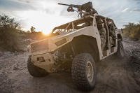 The Polaris DAGOR is one of three Infantry Squad Vehicle prototypes the Army will begin testing in fall 2019. (Polaris)