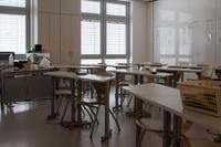 empty classroom