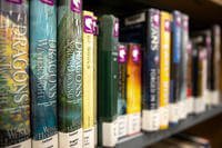 shelf of books