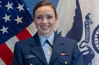 Coast Guard Ensign Morgan Garrett, of Waxhaw, N.C., died when her aircraft went down in a neighborhood in Foley, Alabama, Oct. 23, 2020. (U.S. Coast Guard)