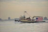 A U.S. Army Corps of Engineers vessel 