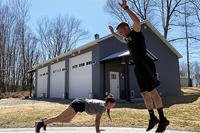 Working out at home during the COVID-19 pandemic