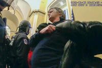Mark Leffingwell inside the U.S. Capitol near the Senate Wing Doors