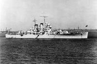 The USS Helena, the first ship to receive the Navy Unit Commendation, sank during the Battle of Kula Gulf on July 5-6, 1943. 