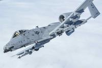 An A-10 Thunderbolt II assigned to the Indiana Air National Guard.