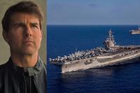 Tom Cruise USS George H.W. Bush