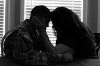 Military couple working through their problems.
