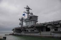 USS George Washington moors pierside at Naval Station Norfolk