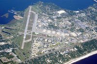 Aerial view of Keesler Air Force Base, 2002.