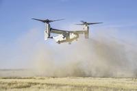 MV-22B Osprey during a training event at Kirtland Air Force Base
