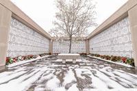 Winter weather at Arlington National Cemetery