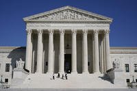 Supreme Court steps on Capitol Hill in Washington