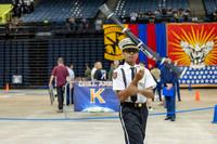 Army ROTC Cadet competes at National Drill Competition, Daytona, Fla.